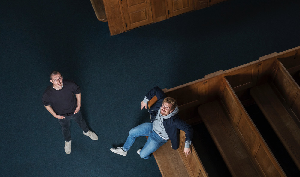 Simon Sears og Morten Hee Andersen fra Herrens Veje folkekirken.dk